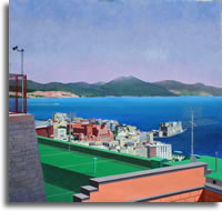 A Prospect of the Bay of Naples 60 x 50ins (150 x 123cm)